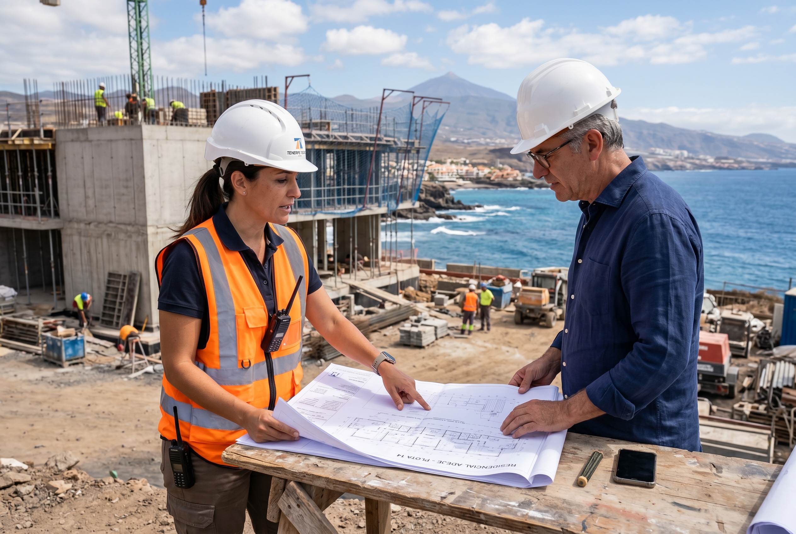 Project manager con cliente Tenerife